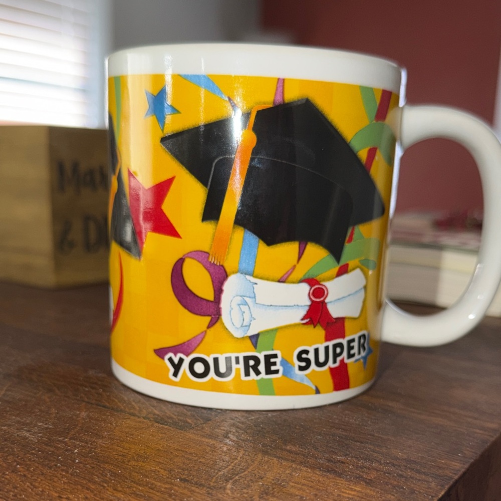 Graduation Mug with Colorful Design